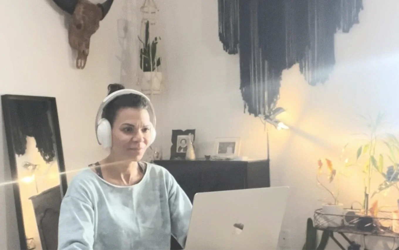 Anka coaching from her studio