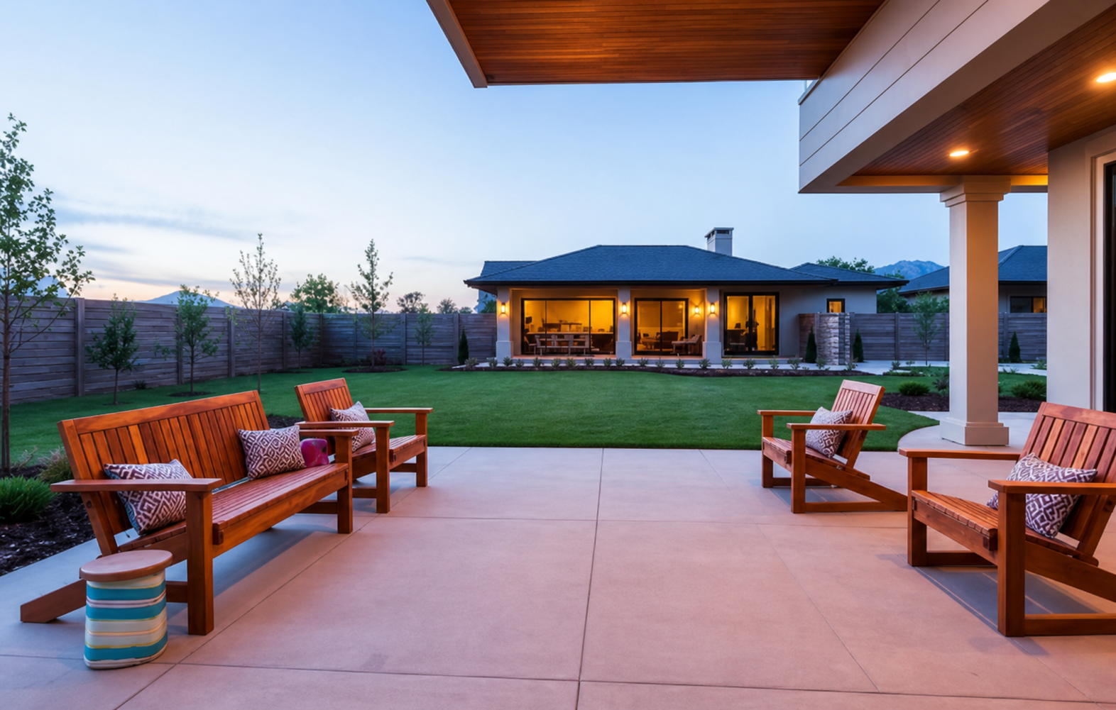Evening Patio