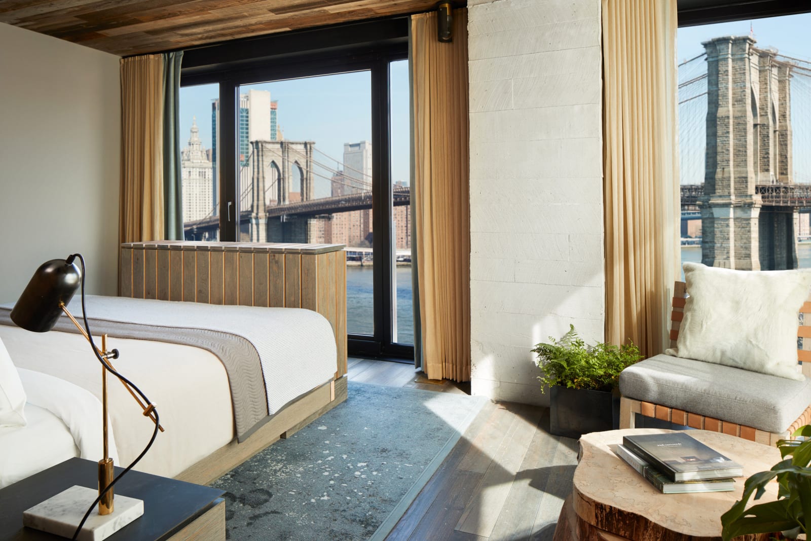 1 hotel Brooklyn is the top pick for sustainability and plant-based options in NYC