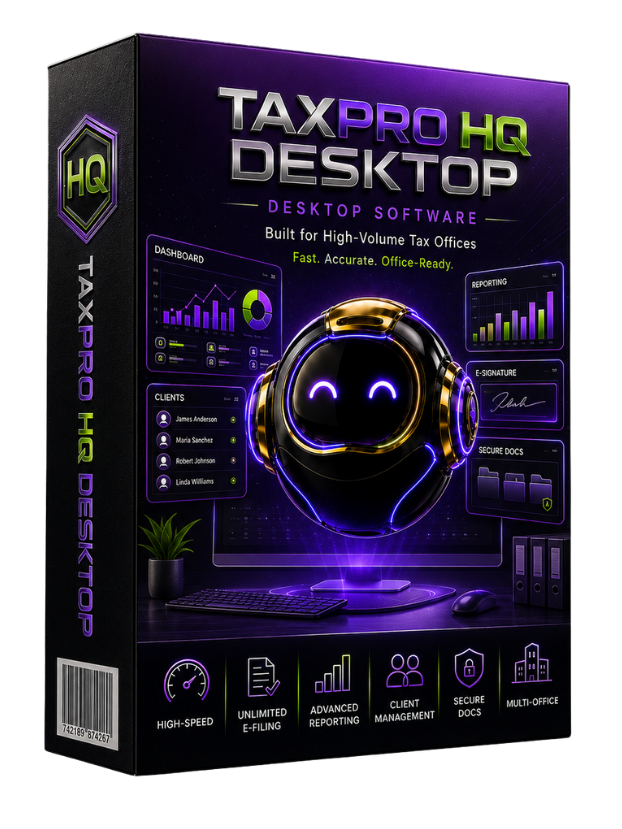 TaxPro HQ Desktop Software