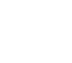 Business growth icon