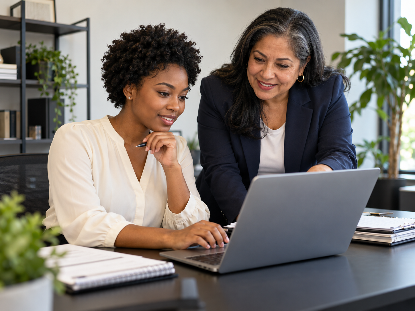 New tax professionals working together