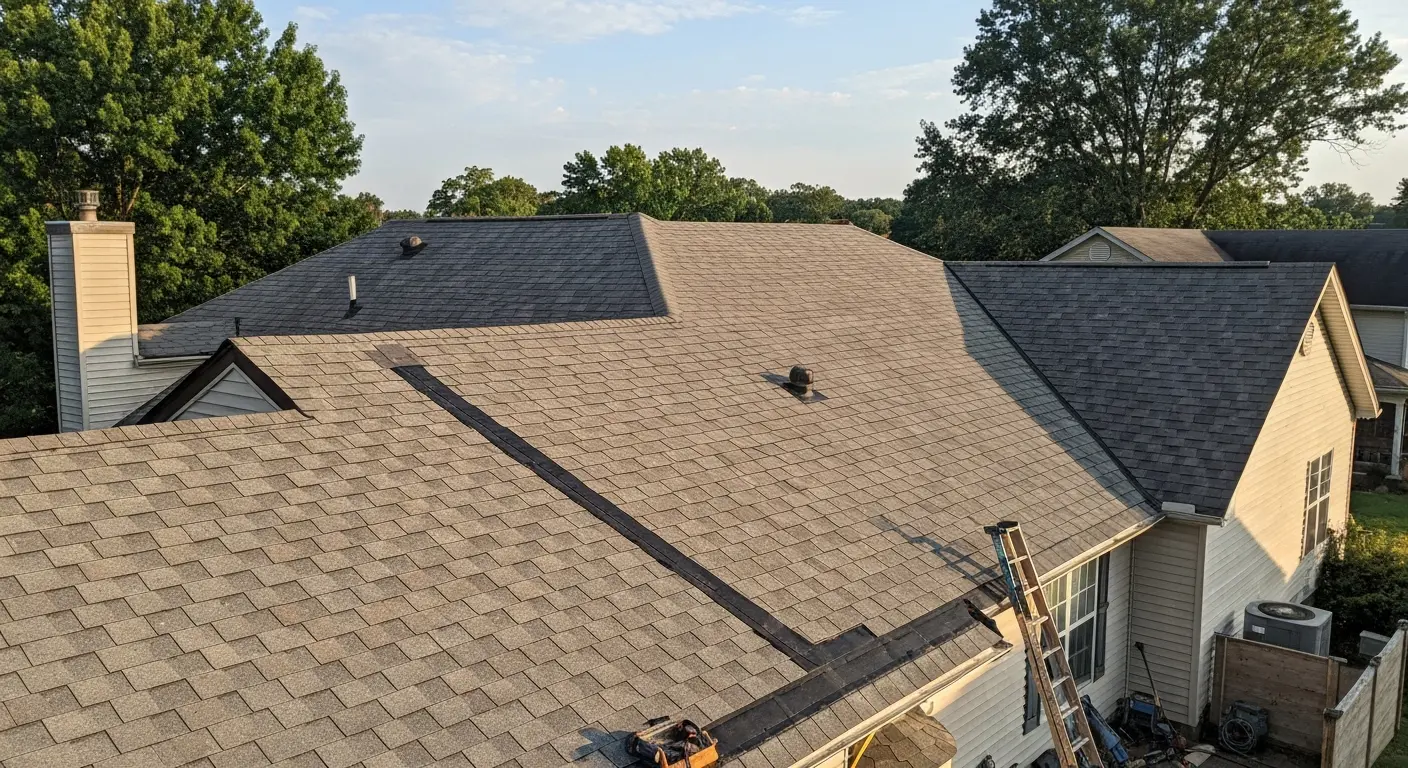 Residential roof replacement
