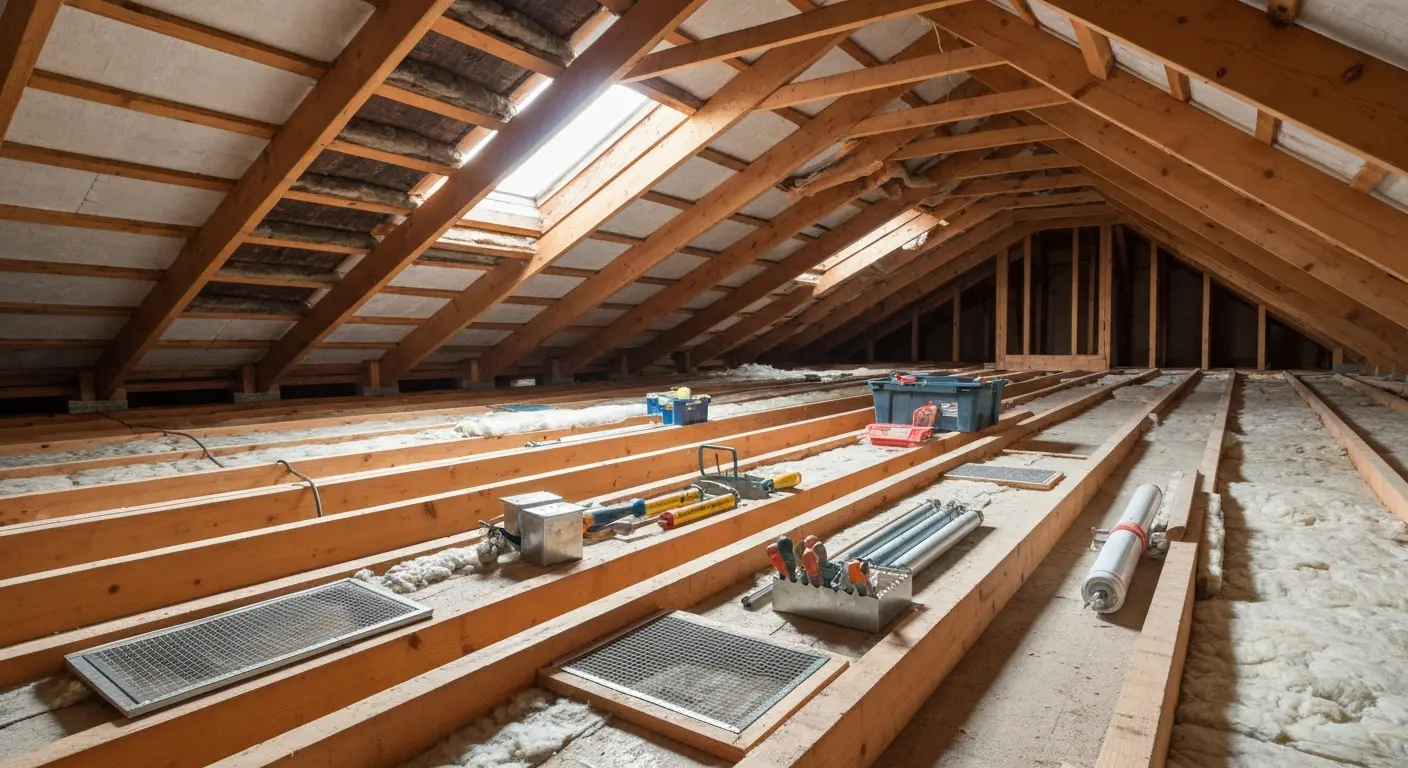 Attic pest prevention and cleanup