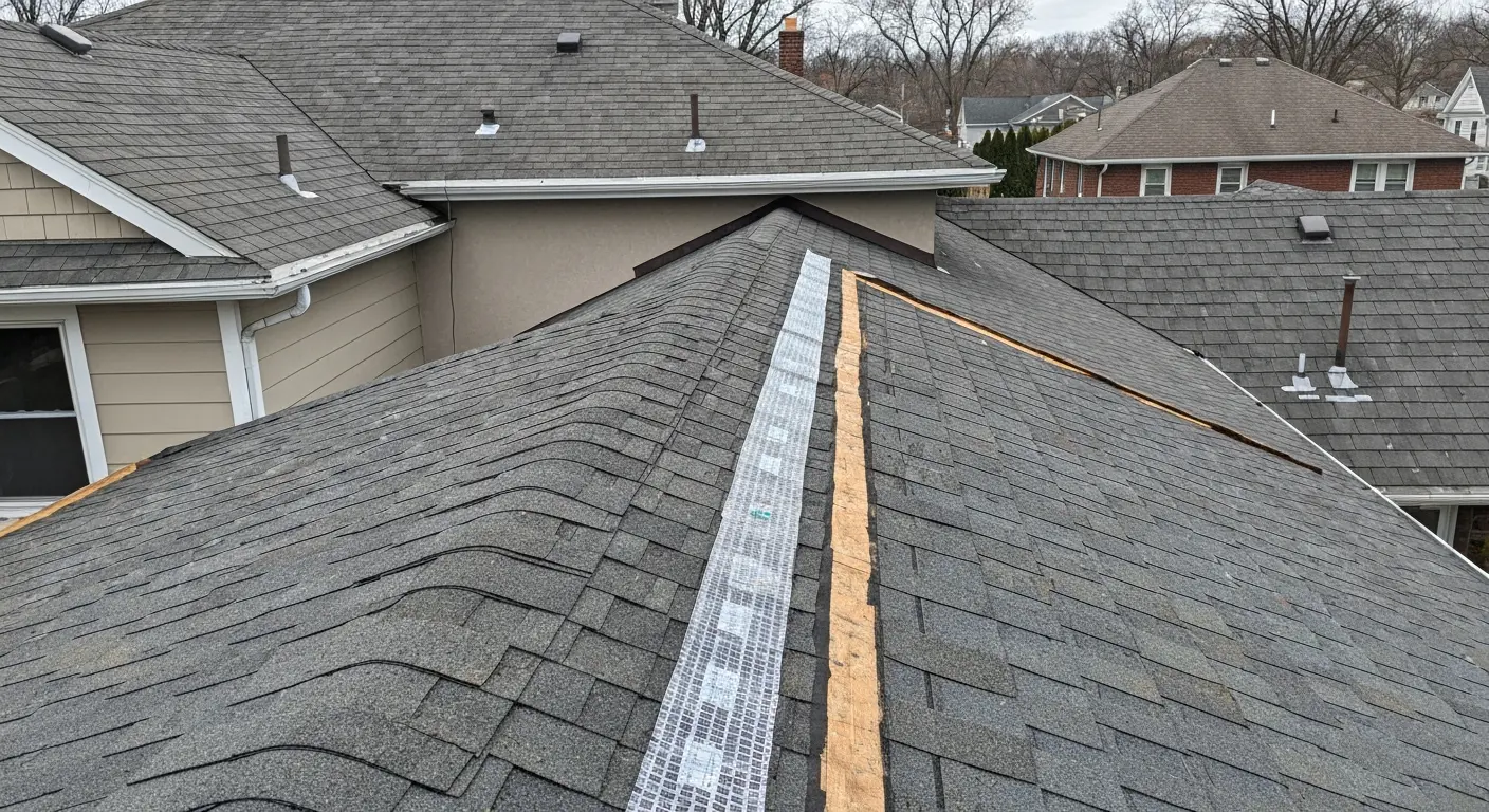 Ridge vent guard installation