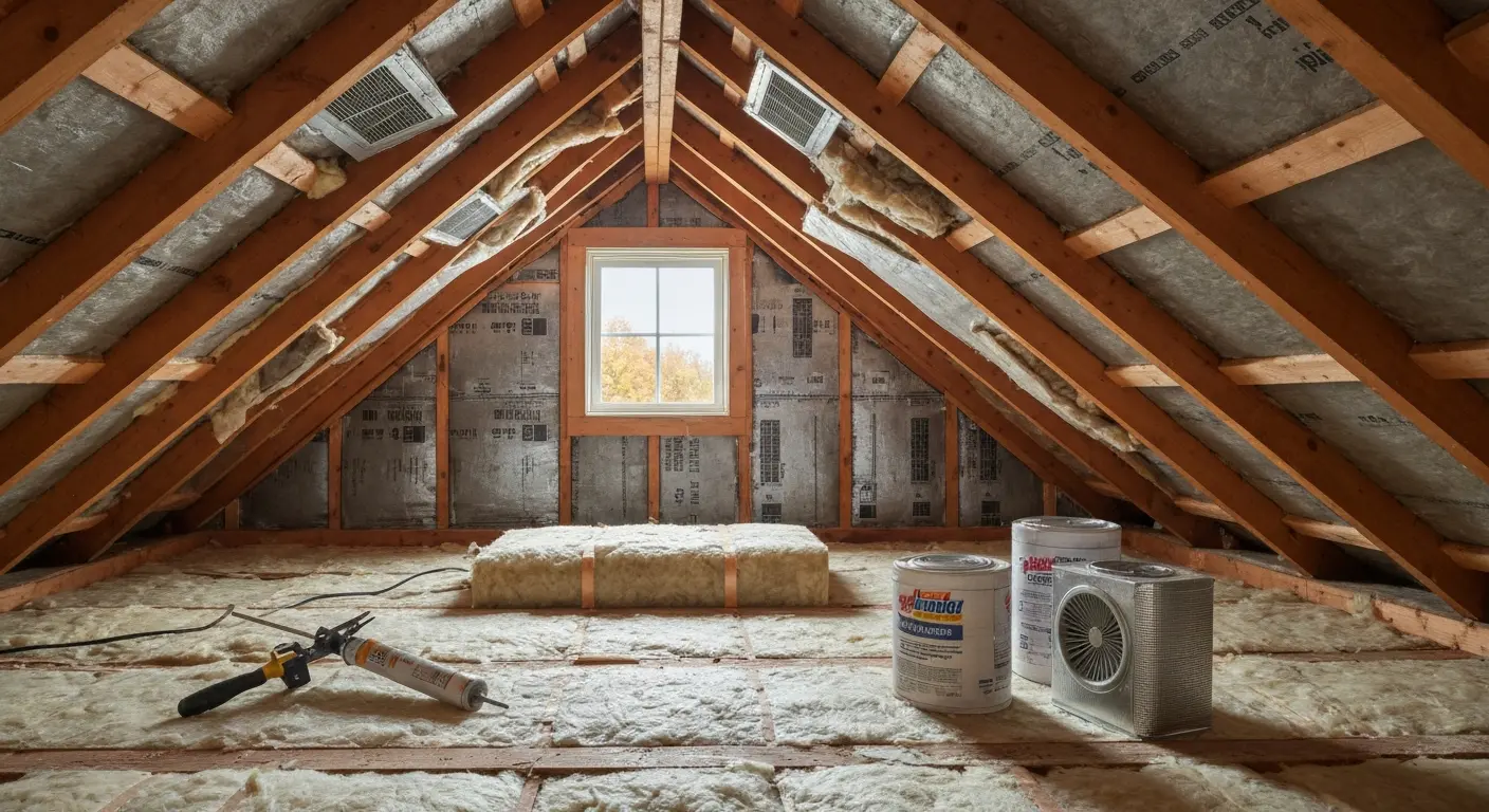 Raccoon in attic