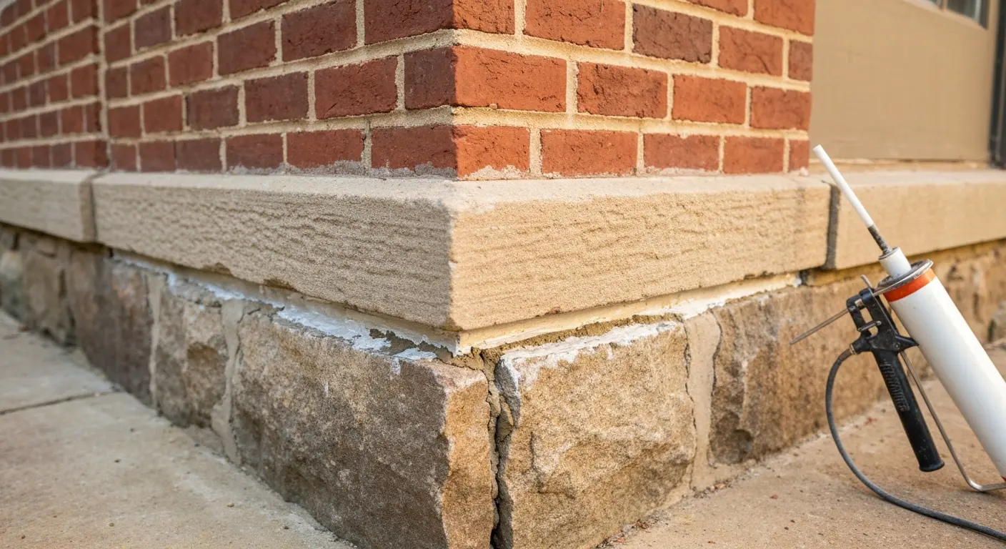 Rodent entry point sealed