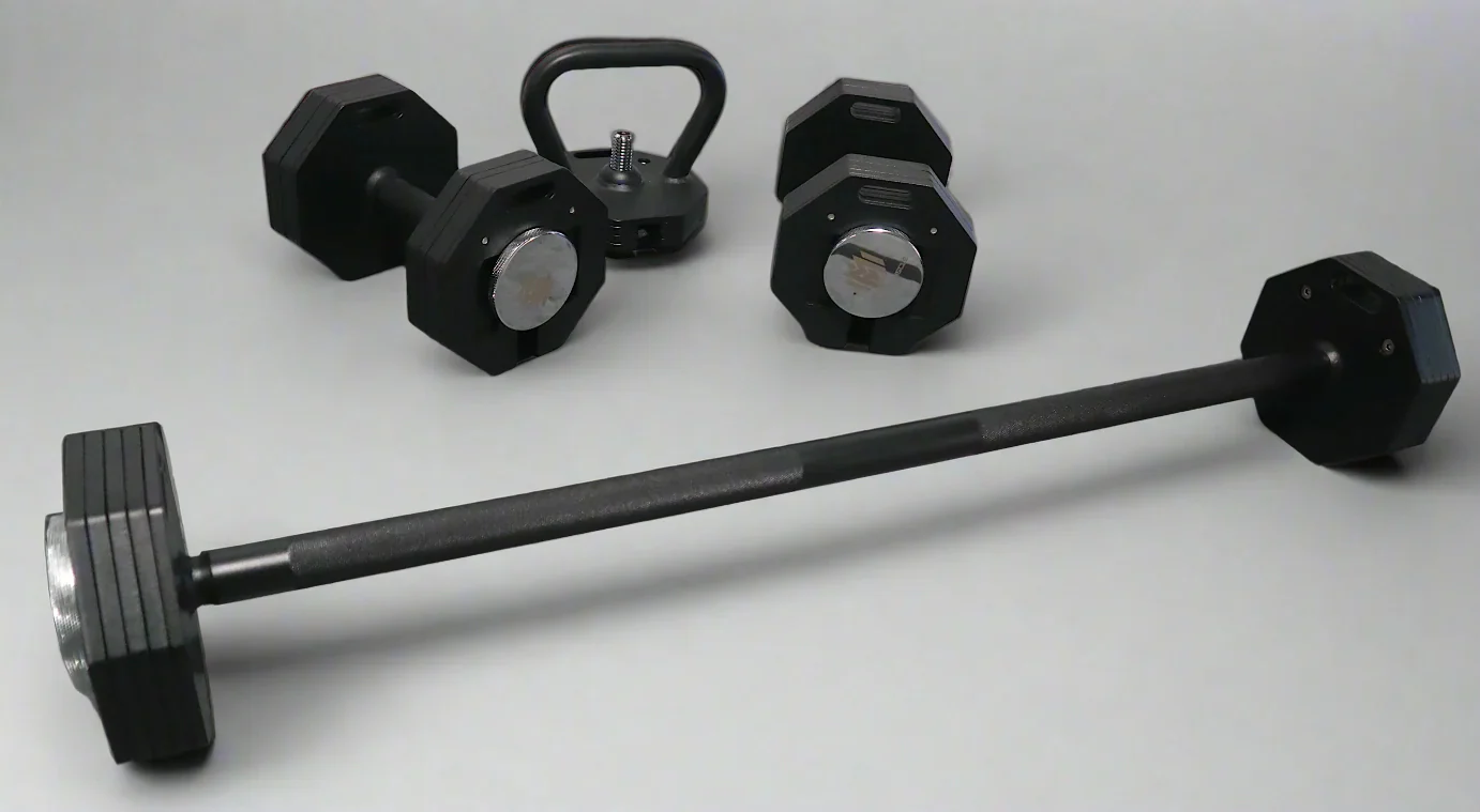 Metal Muscle as Barbell