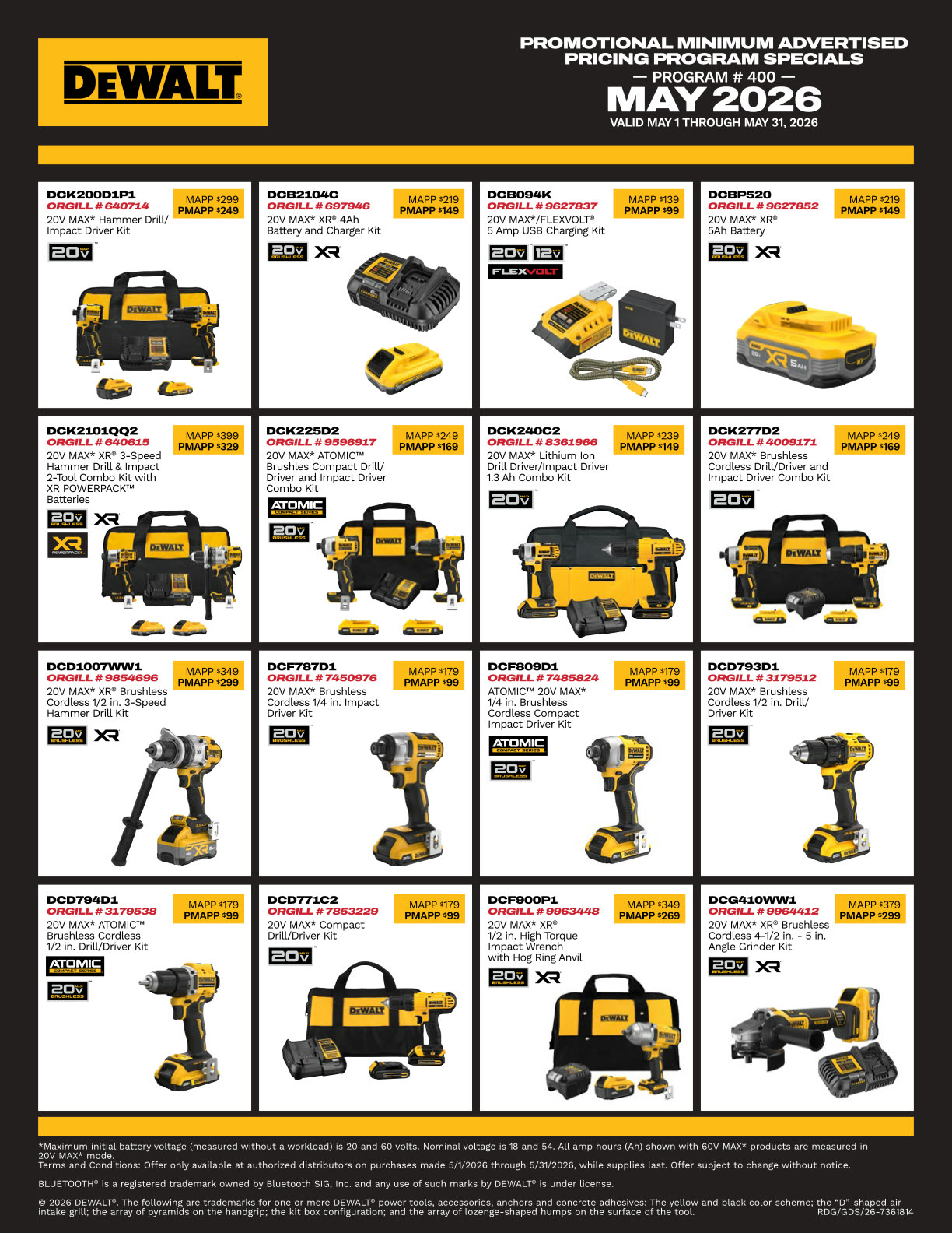 Cardinal Hardware May 2026 flyer — page 1