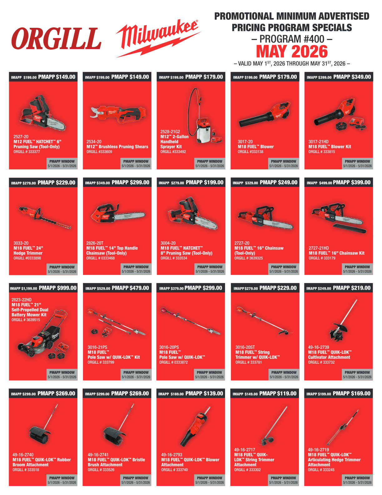 Cardinal Hardware May 2026 flyer — page 12