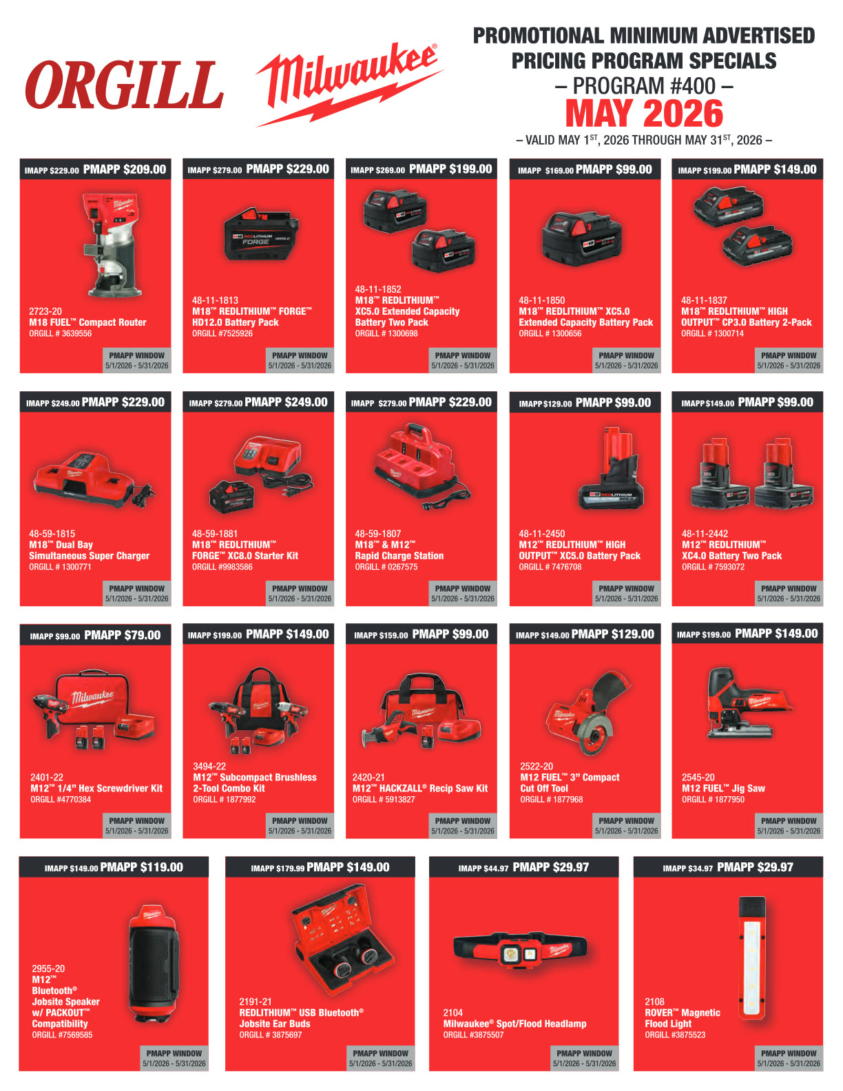 Cardinal Hardware May 2026 flyer — page 6