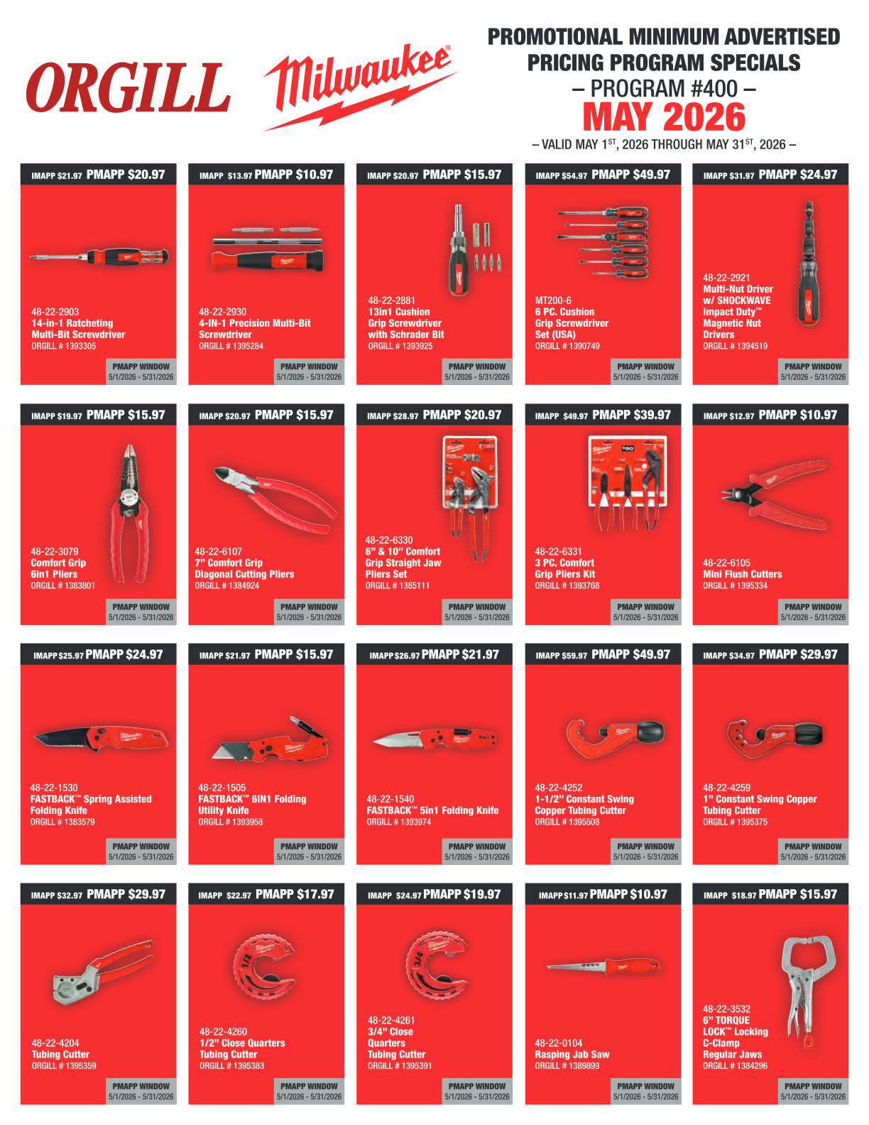 Cardinal Hardware May 2026 flyer — page 9