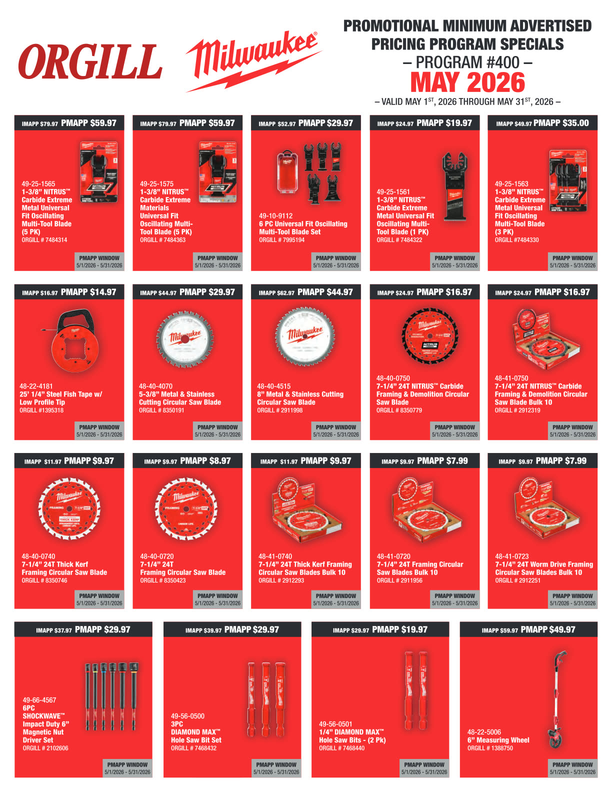 Cardinal Hardware May 2026 flyer — page 8