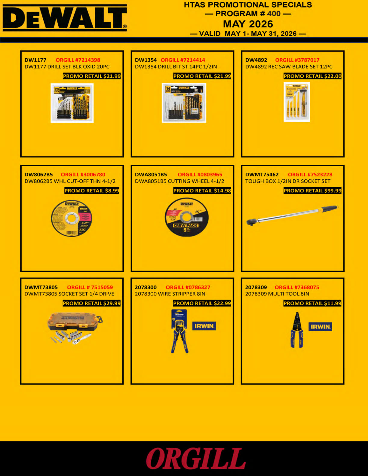 Cardinal Hardware May 2026 flyer — page 3