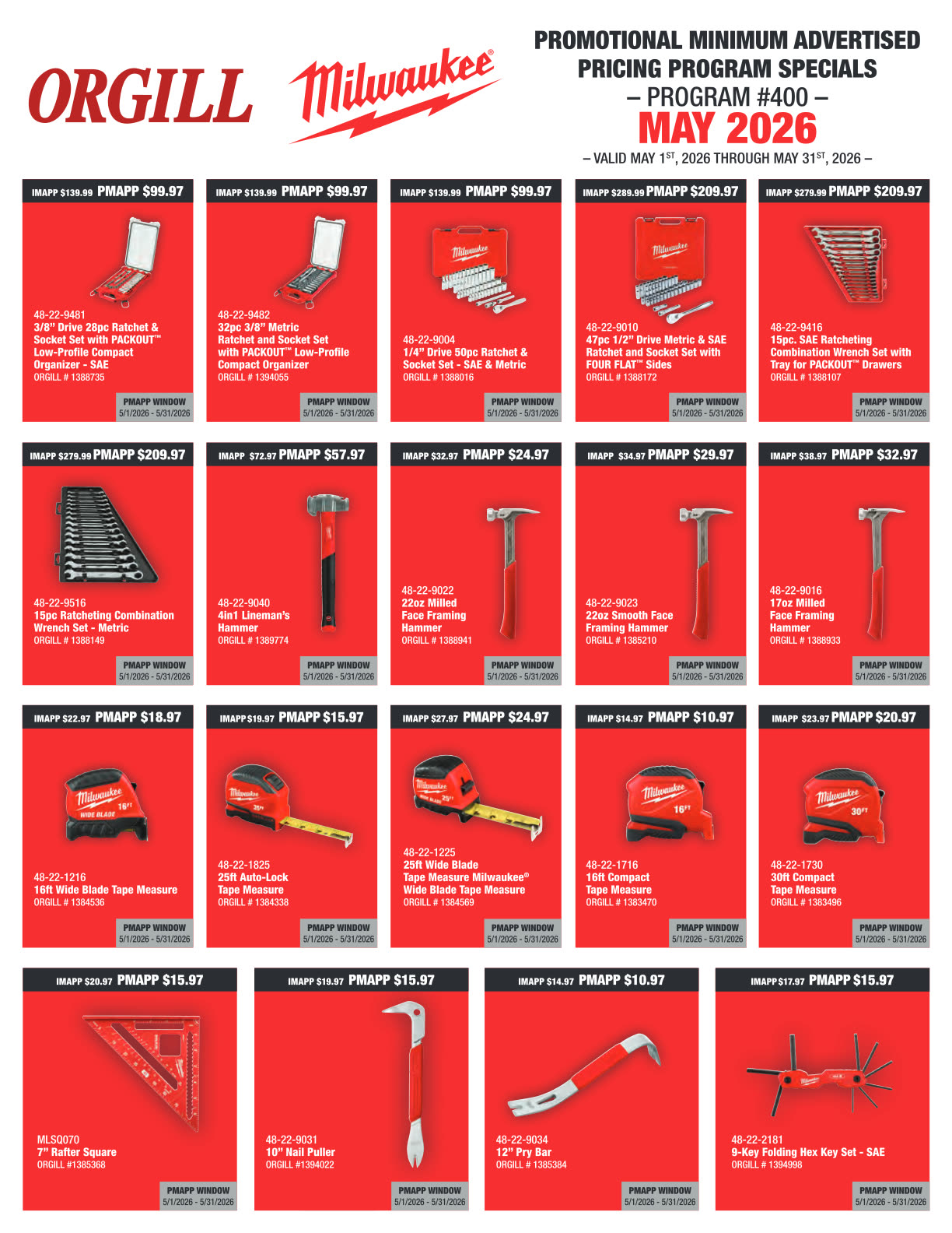 Cardinal Hardware May 2026 flyer — page 10