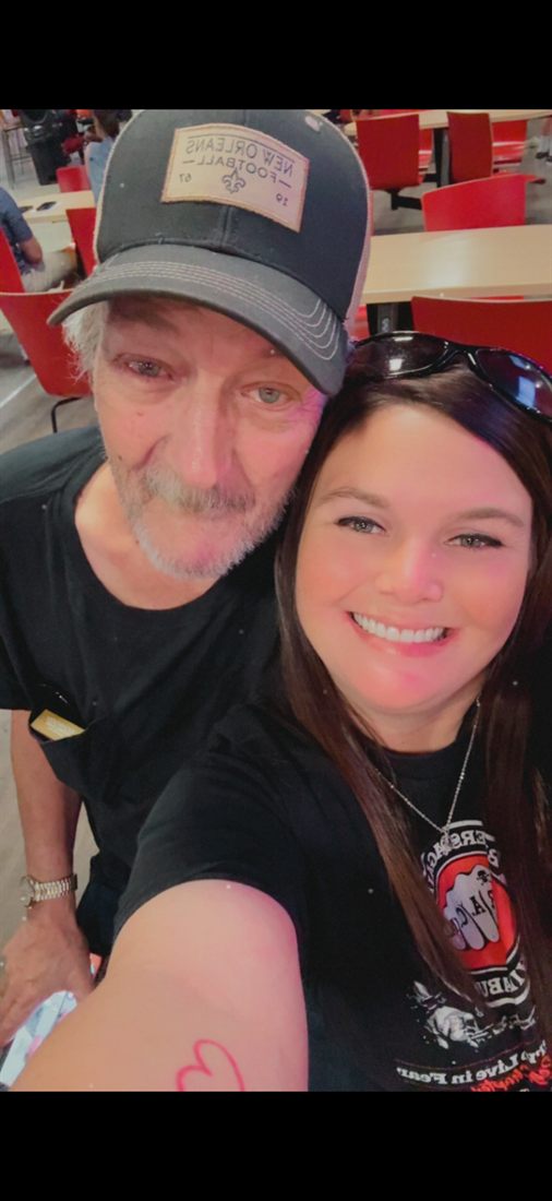 Jennifer and her dad out together