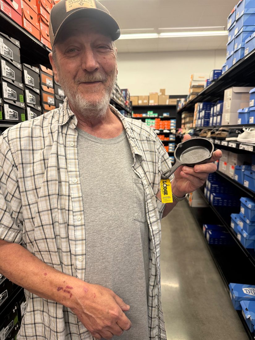 Jennifer's dad, still on his feet through treatment