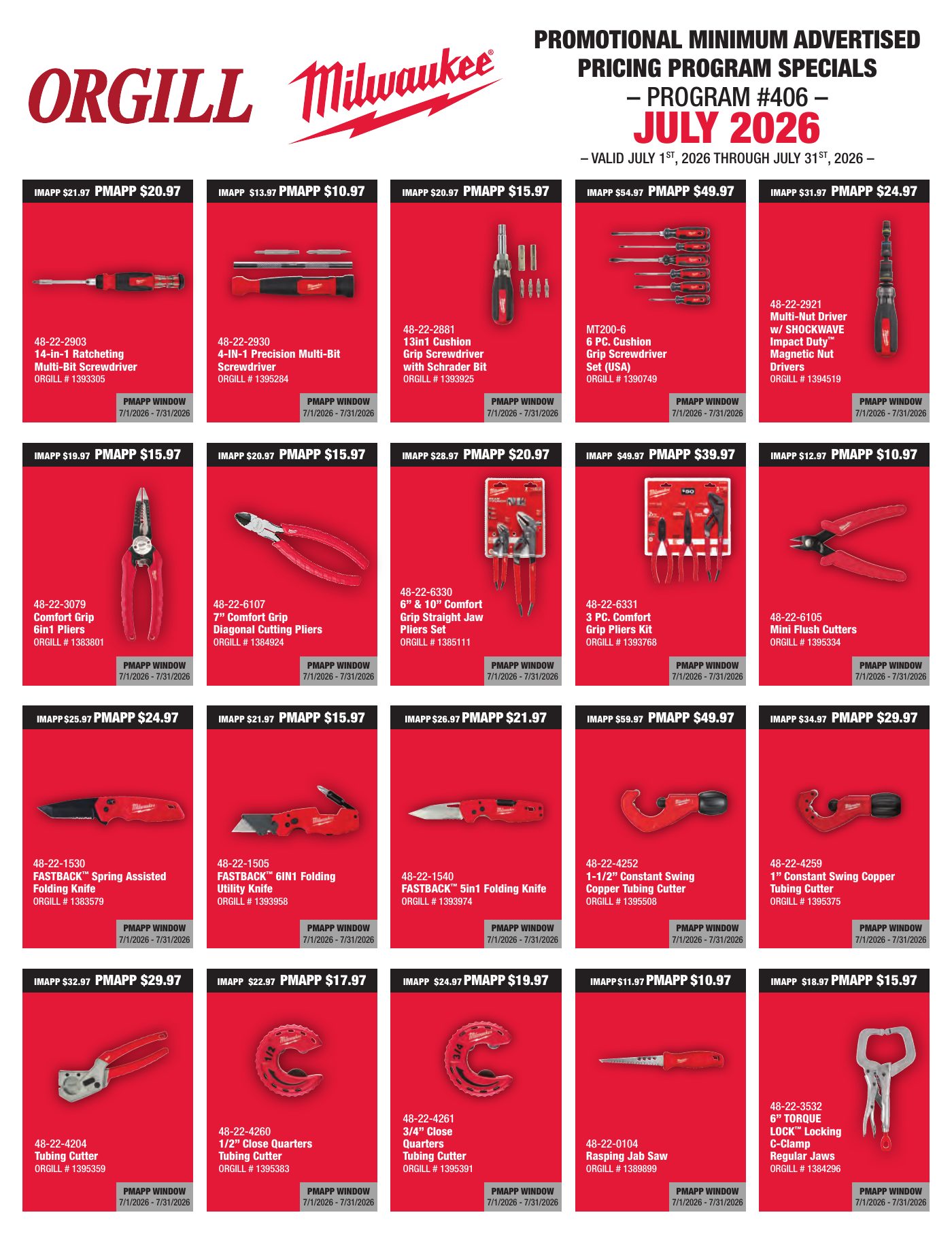 Cardinal Hardware July 2026 flyer — page 9