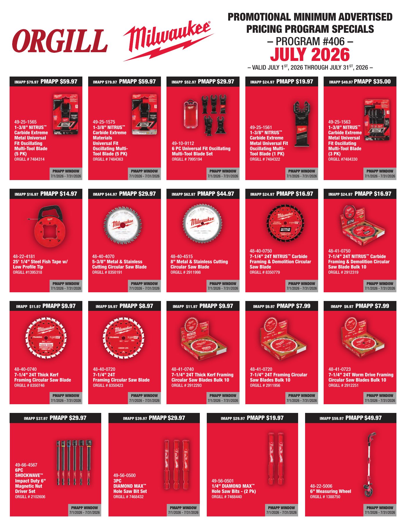 Cardinal Hardware July 2026 flyer — page 8