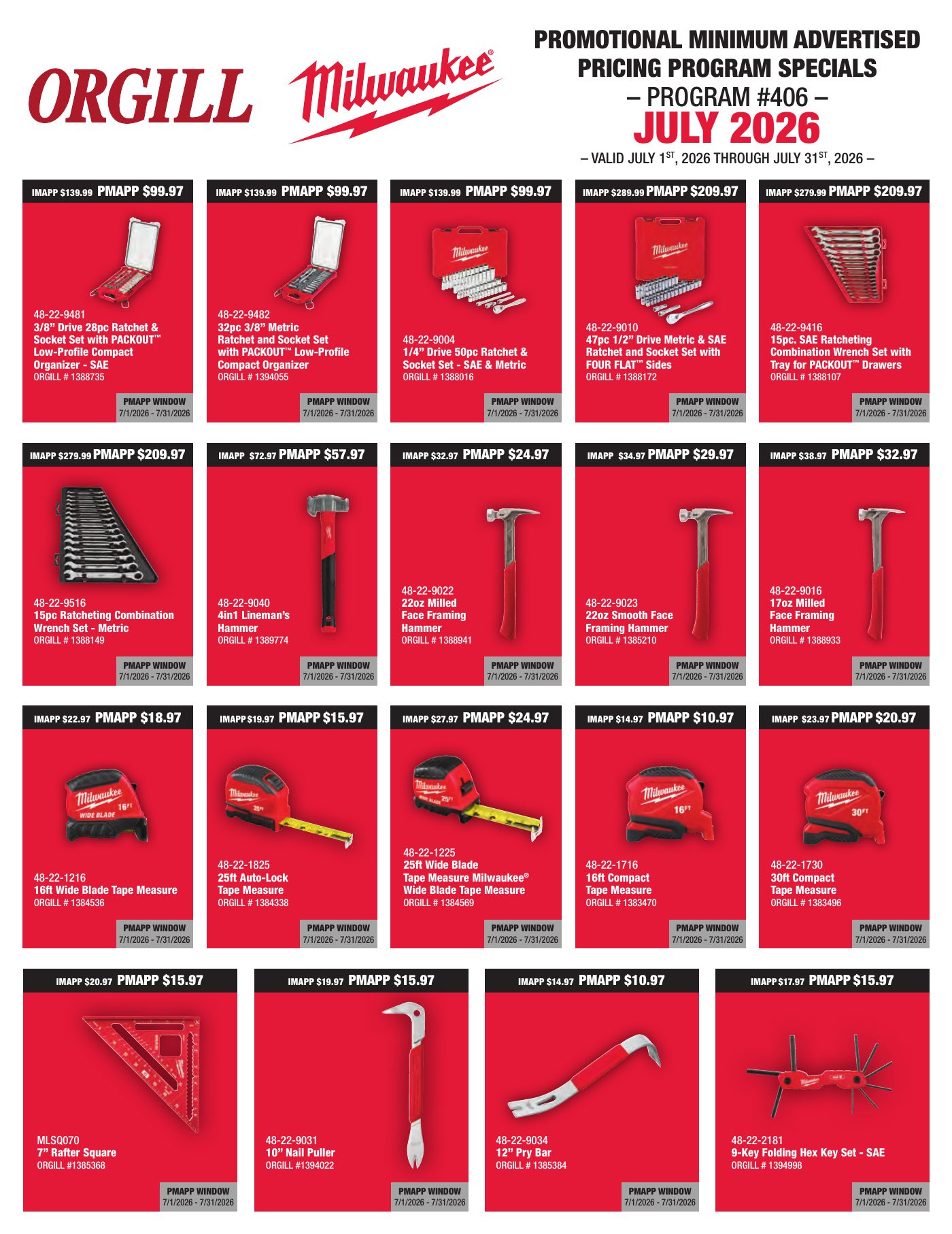 Cardinal Hardware July 2026 flyer — page 10