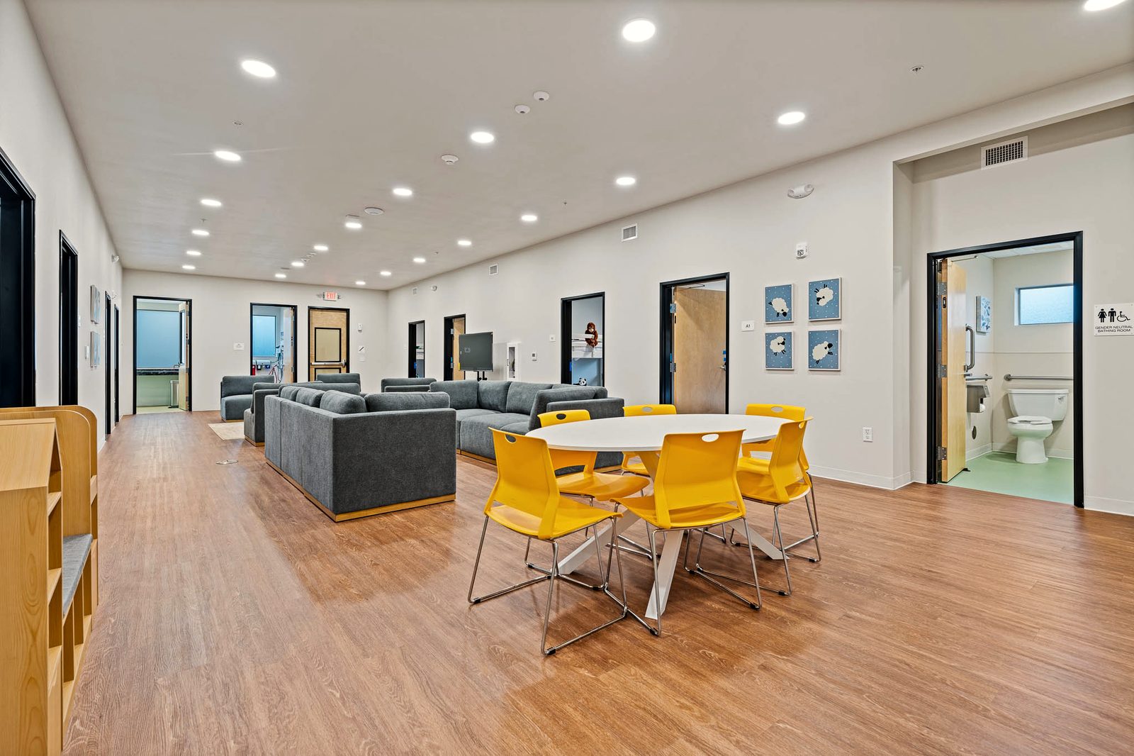 Dayroom at Haven Treatment Center, Vancouver, Washington