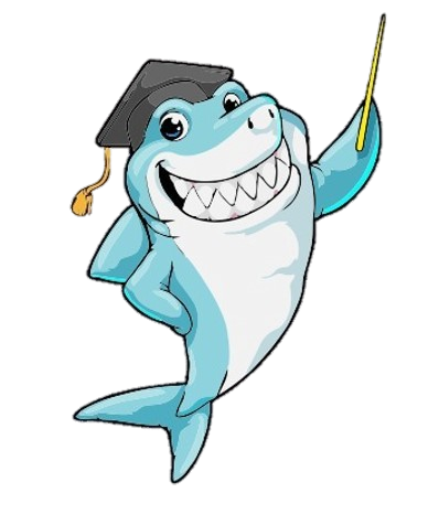 Exam Sharks logo – private tutor in Acocks Green for 11+ and GCSE tuition