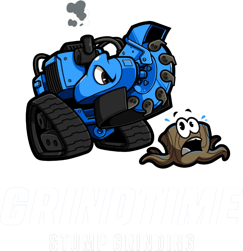 GrindTime Stump Grinding logo