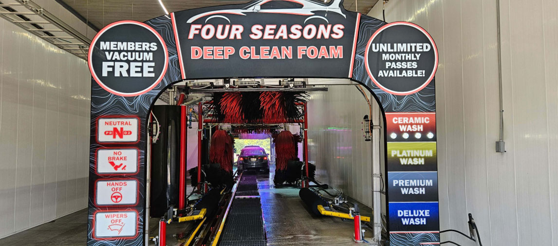 Four Seasons wash tunnel