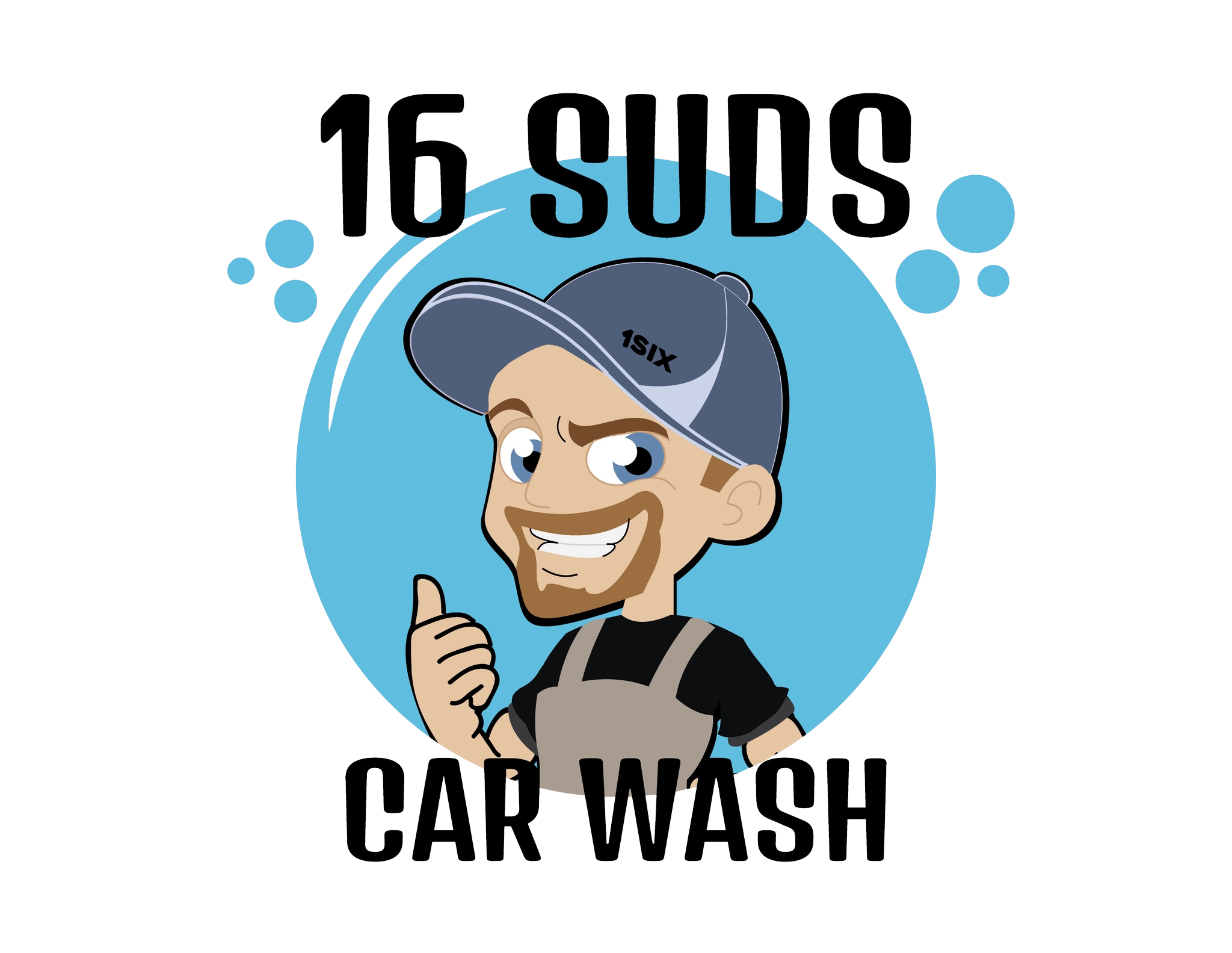 16 Suds Car Wash logo
