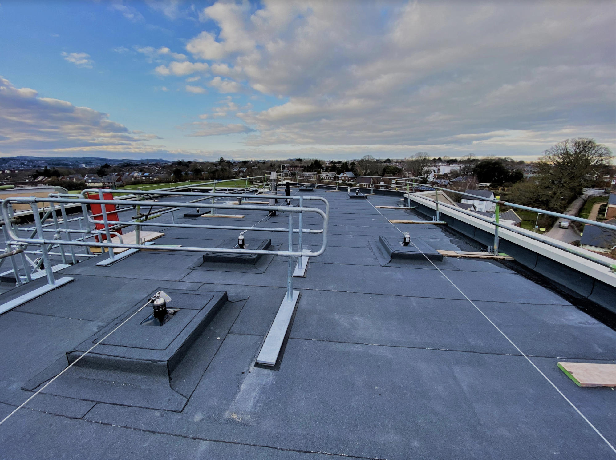 Commercial roof maintenance by S&K