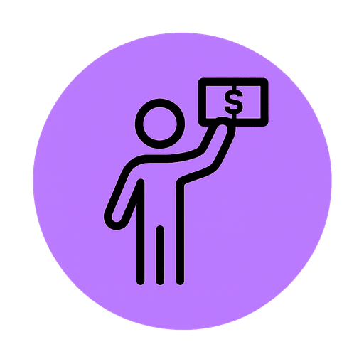 Ready-to-buy leads icon