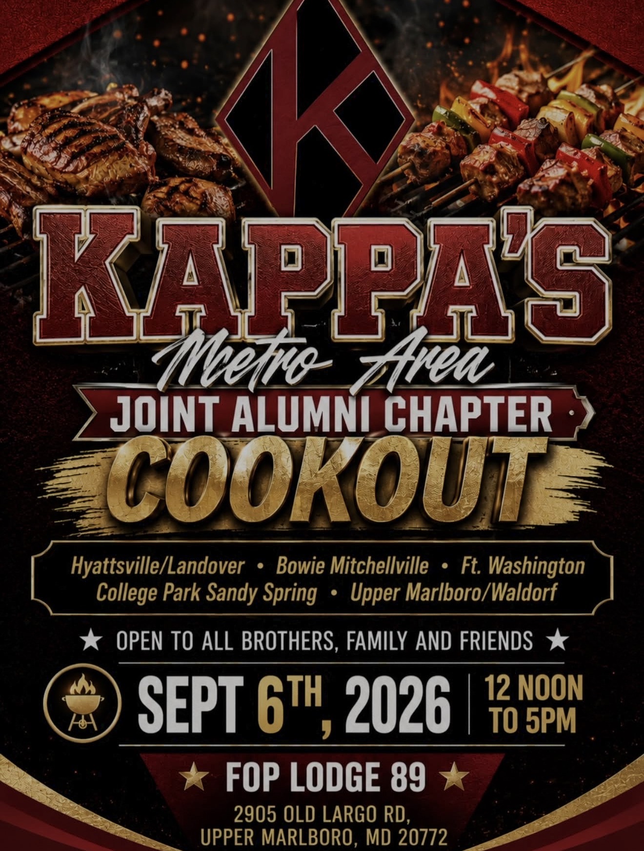 PG County Joint Chapters' Cookout & Family Day