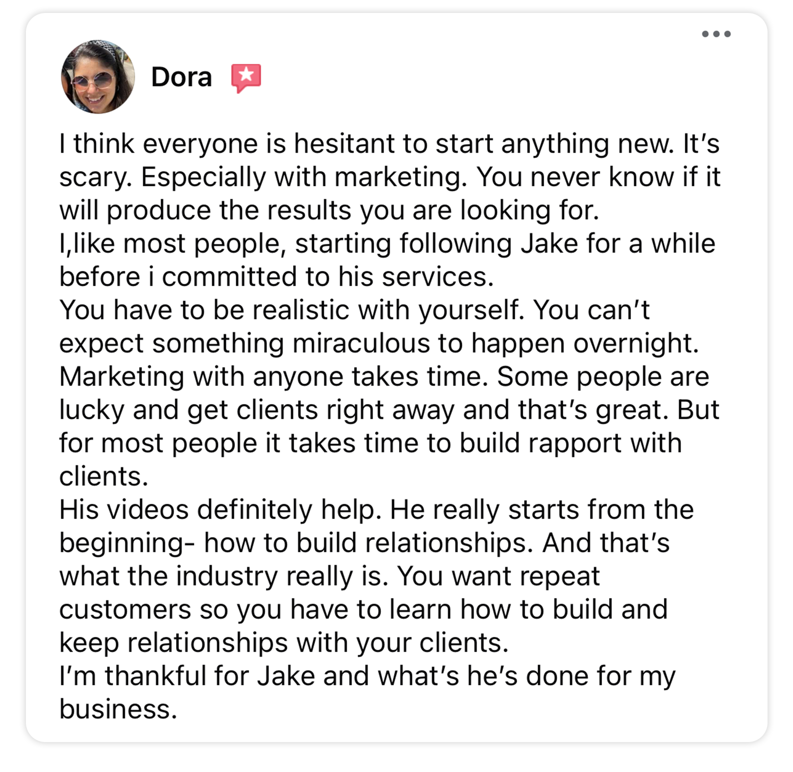 Beauty Booking Accelerator Client Review