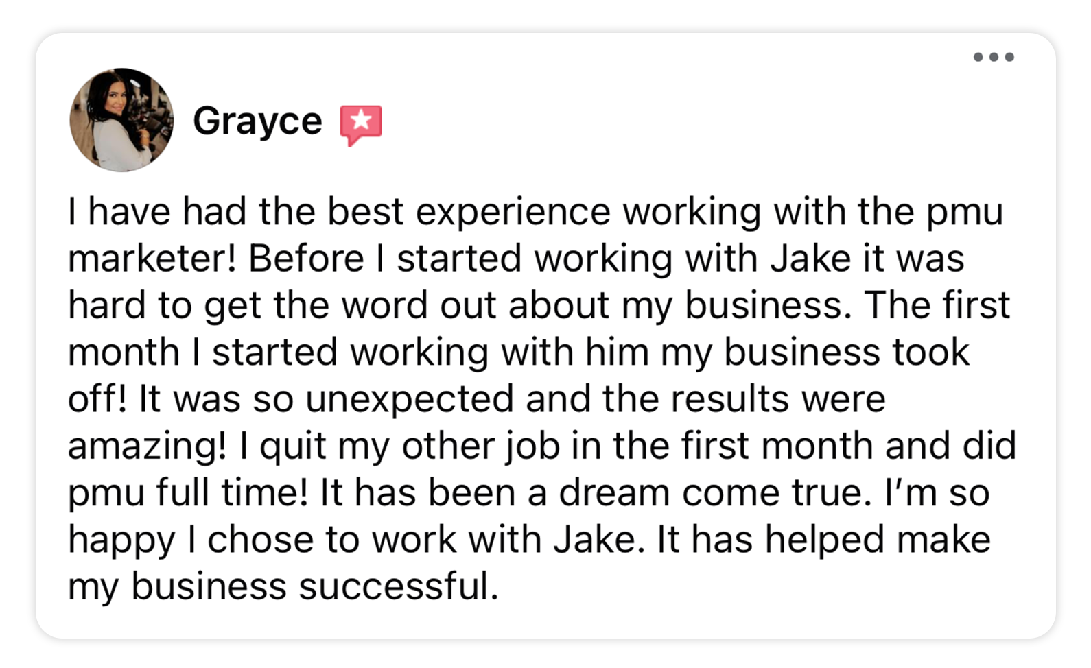 Beauty Booking Accelerator Client Review
