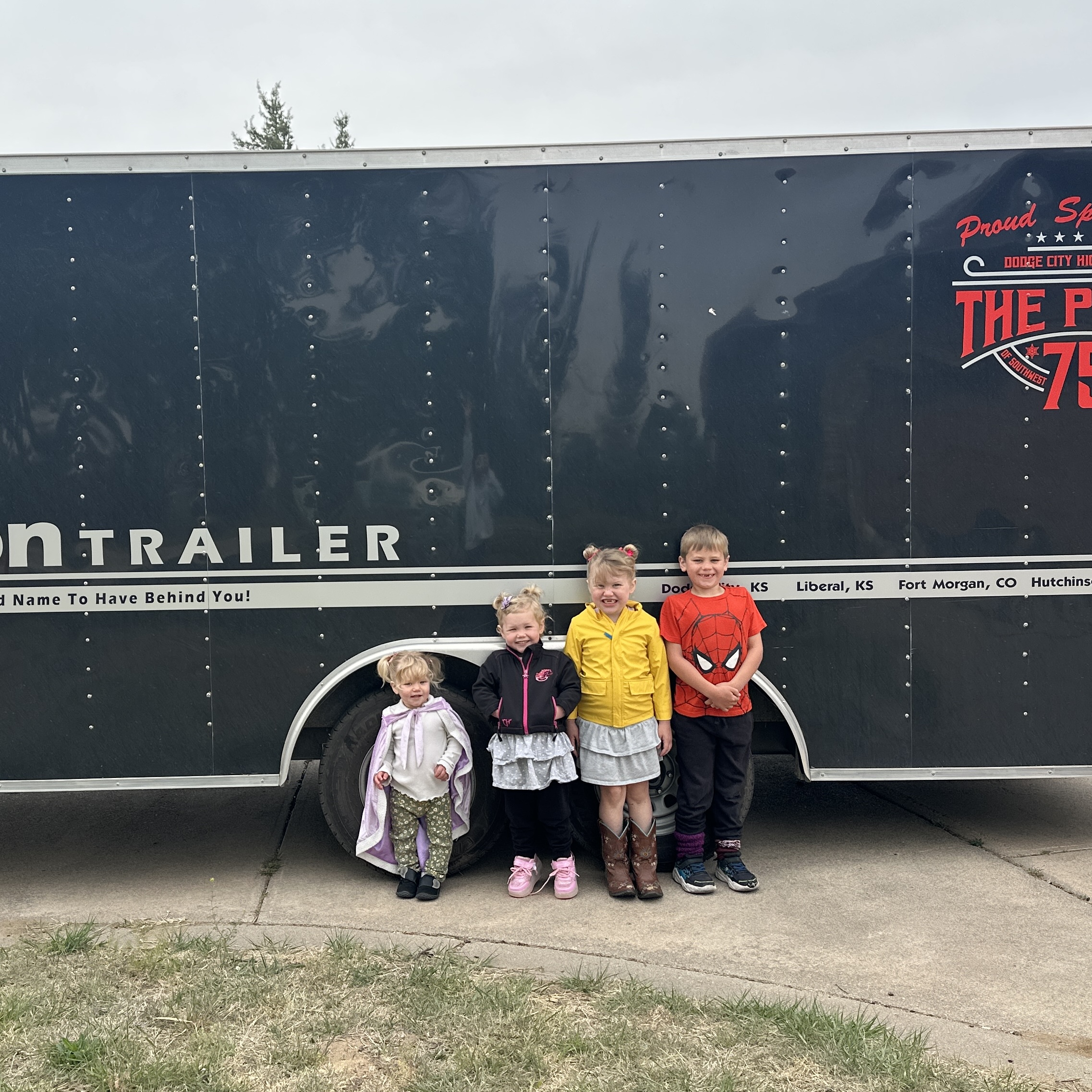 Kids at Trailer