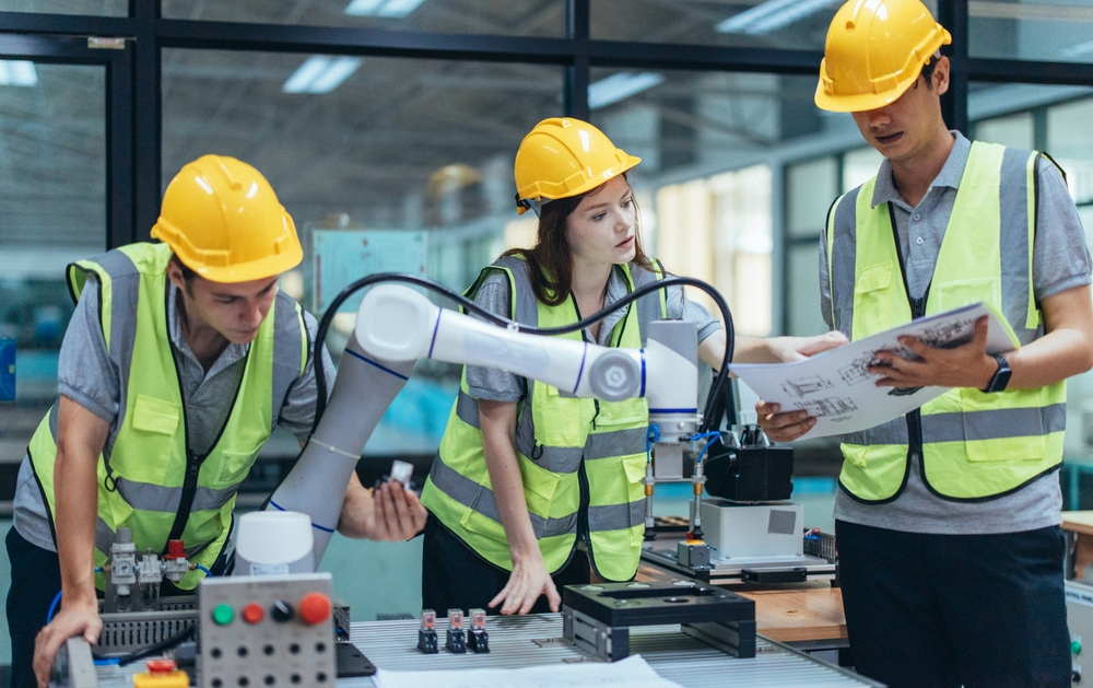 people doing hands-on experience and skills. people doing hands-on experience and skills.