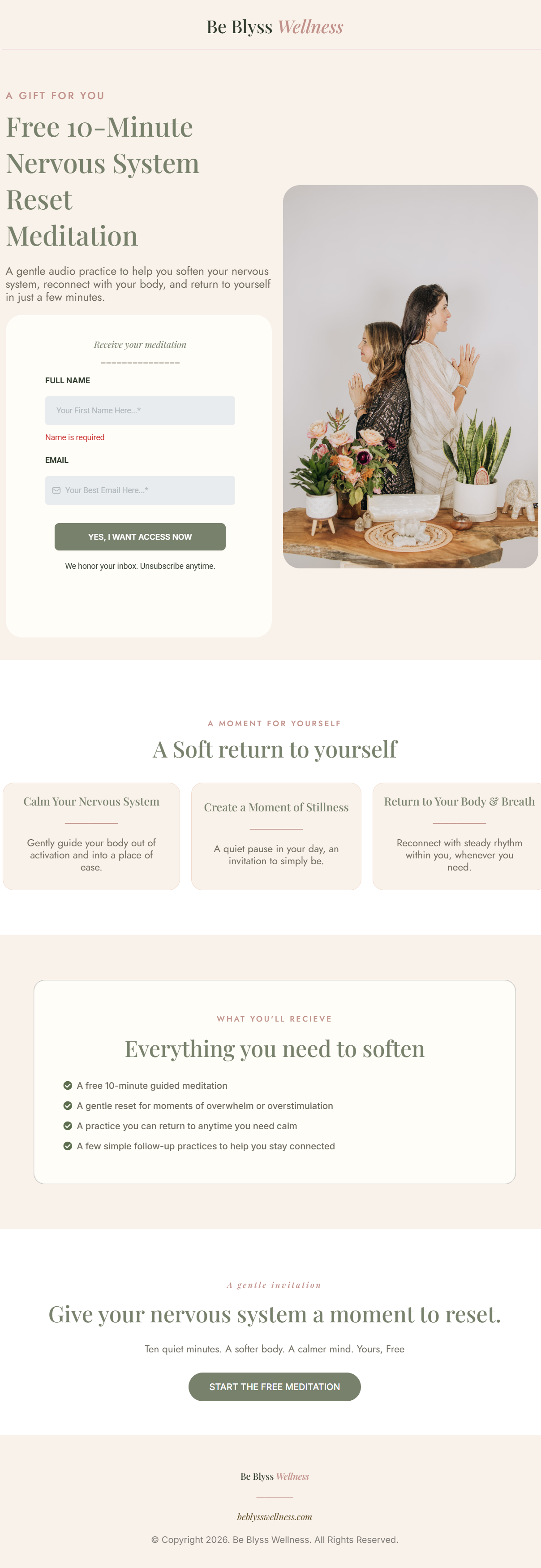 Website Design Three screenshot
