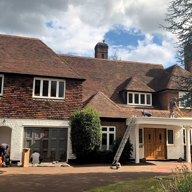 Recent roof project