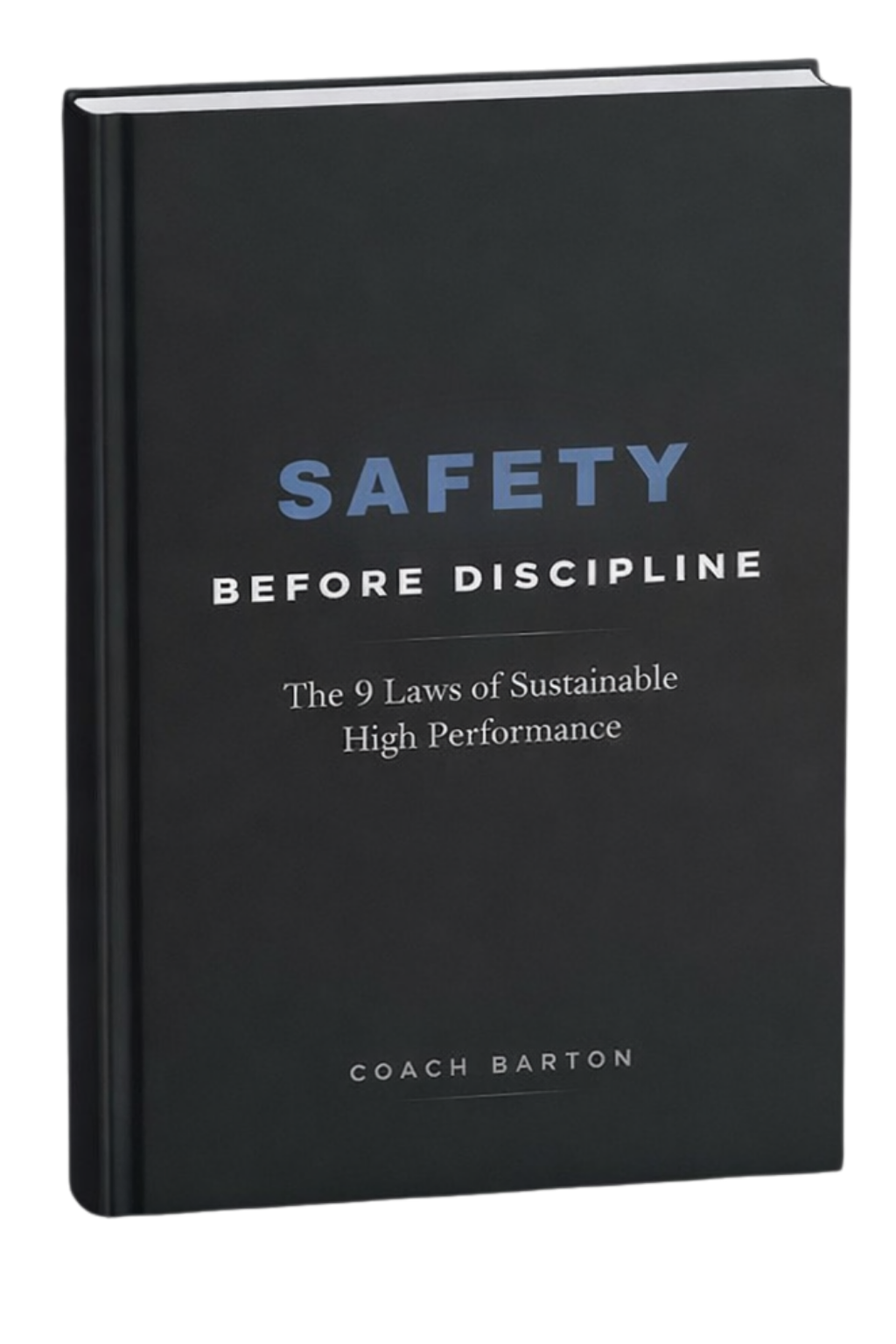 Safety Before Discipline Book Cover