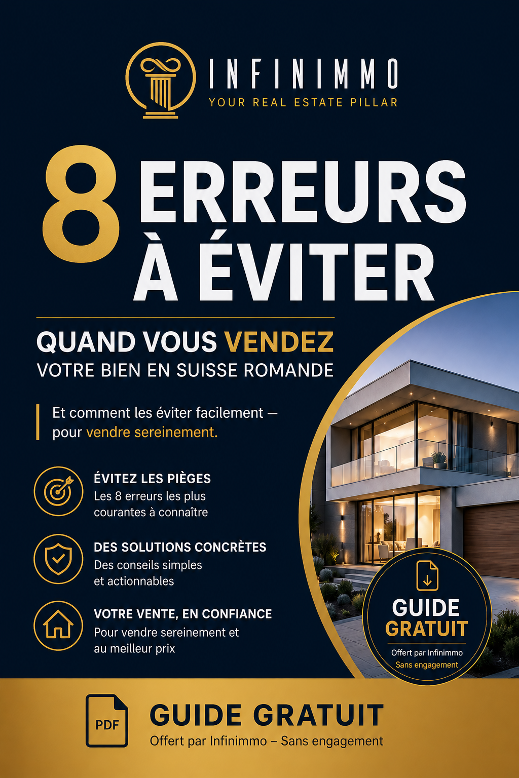 Guide 8 Erreurs à éviter — Infinimmo