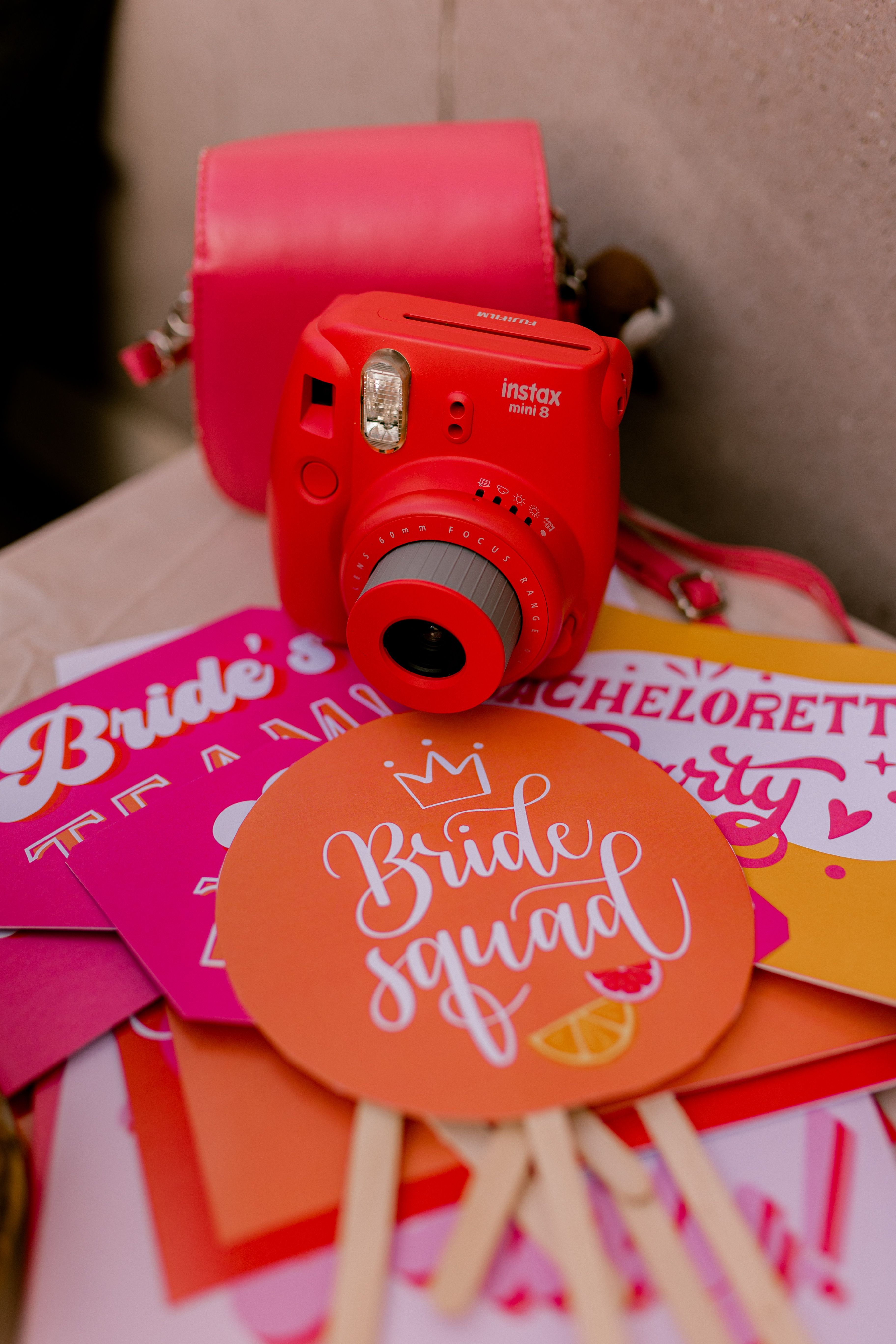 The Snapped magic mirror photo booth at a wedding in Cornwall, bridesmaids and ring reveal outdoors