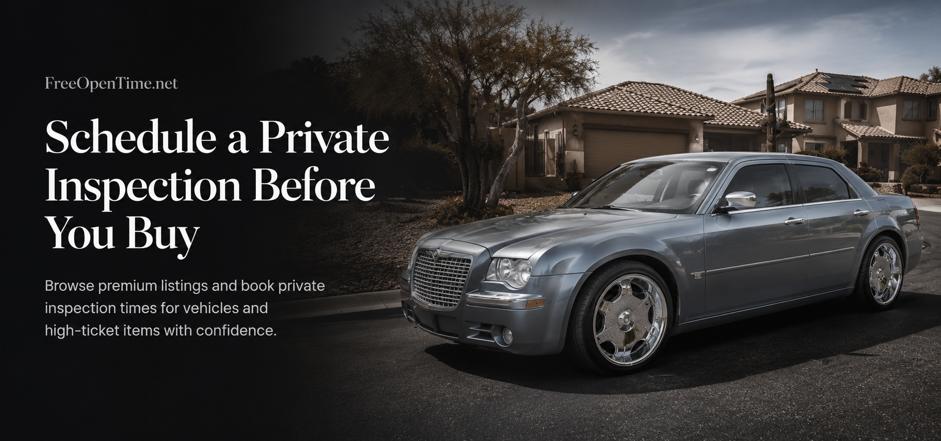 Schedule a Private Inspection Before You Buy