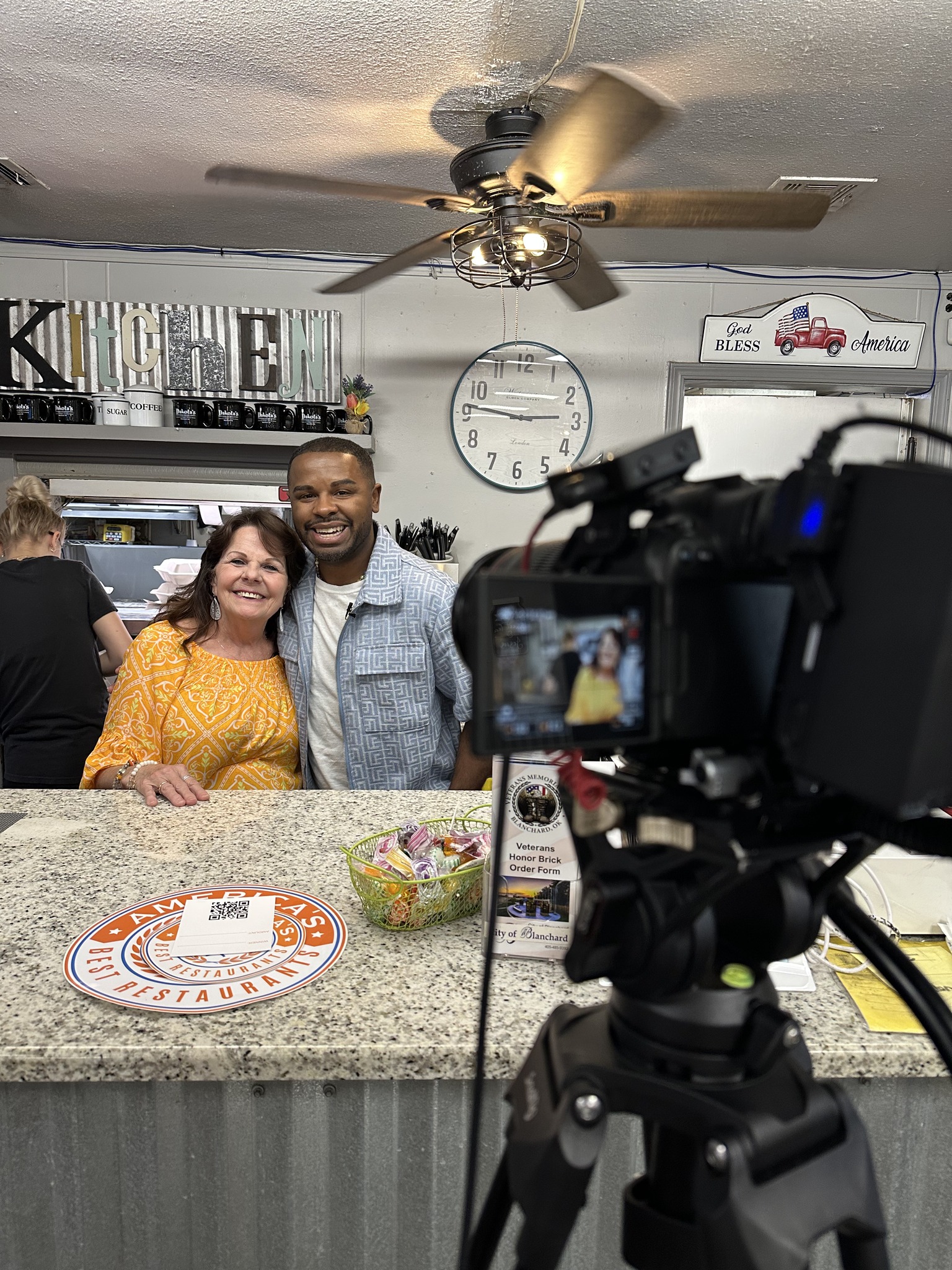 Restaurant owner with the America's Best Restaurants team