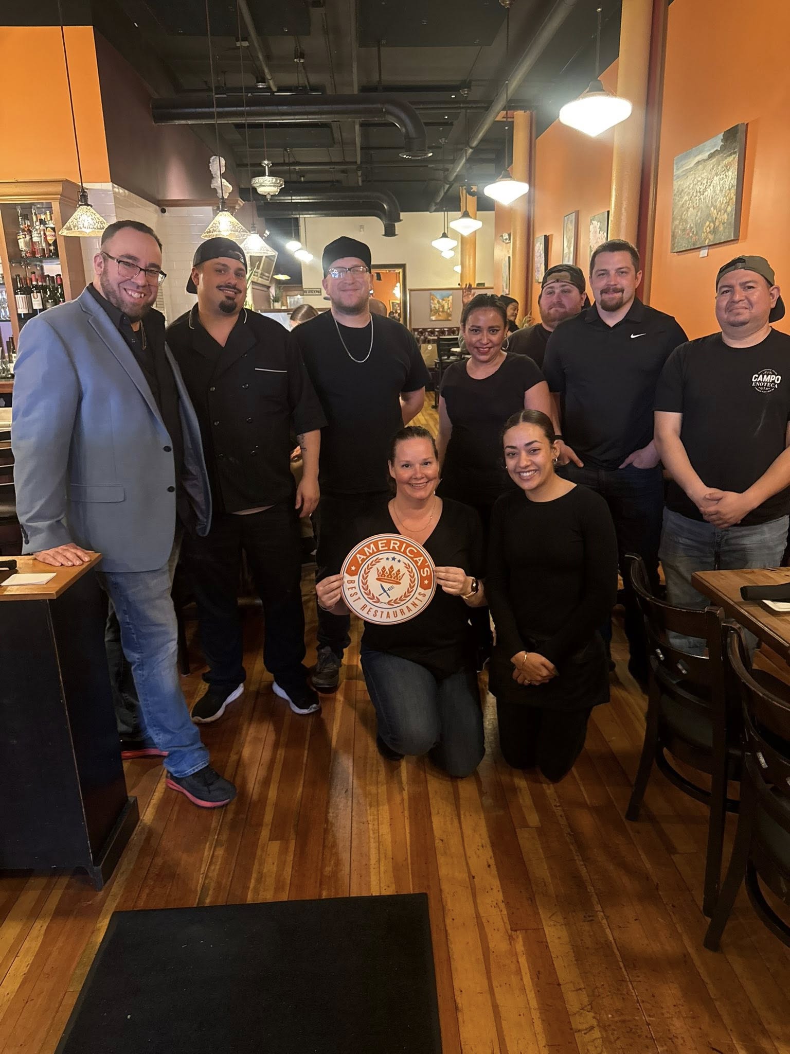 Restaurant owner with the America's Best Restaurants team