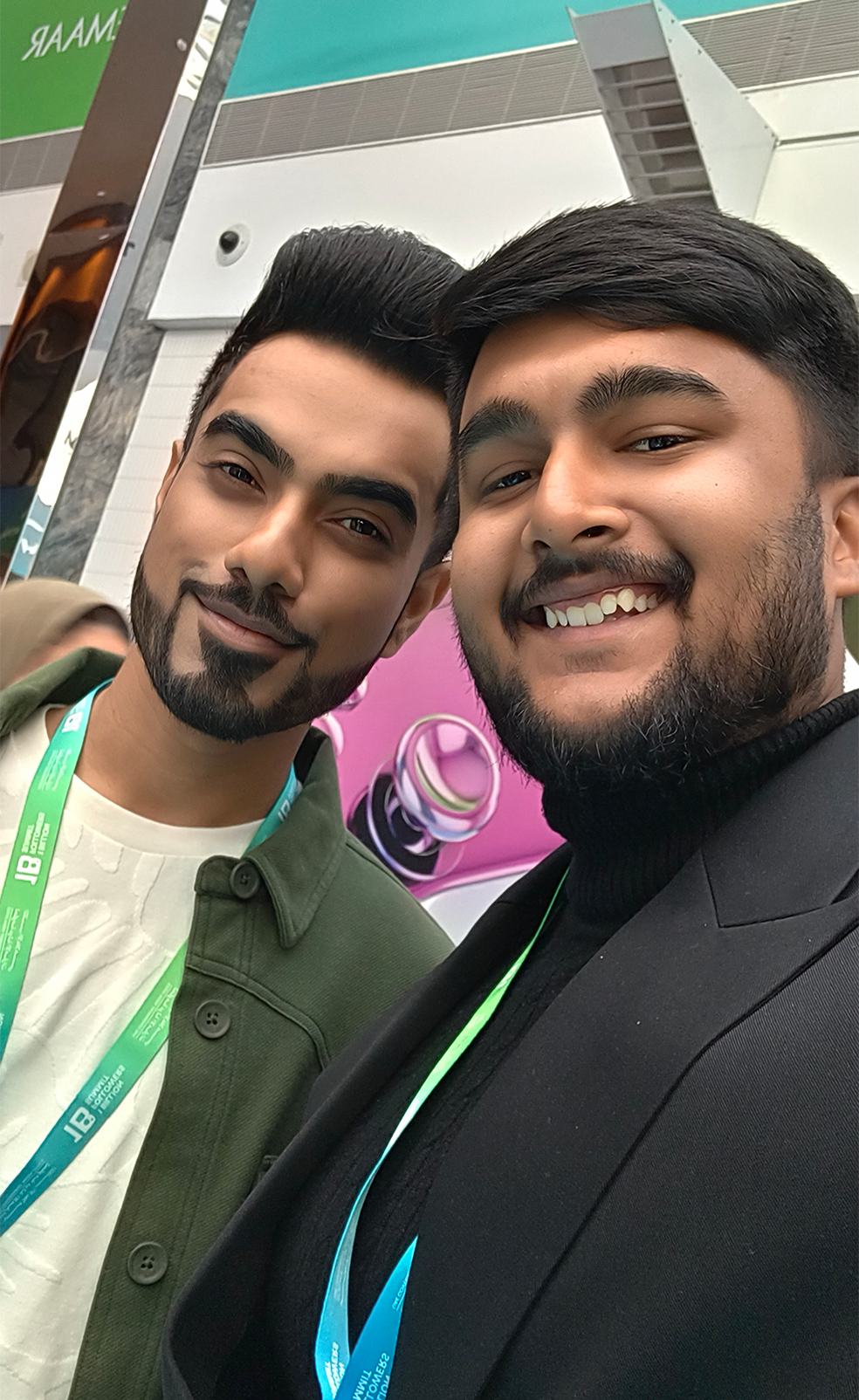 Muzahid with Unmesh Dinda