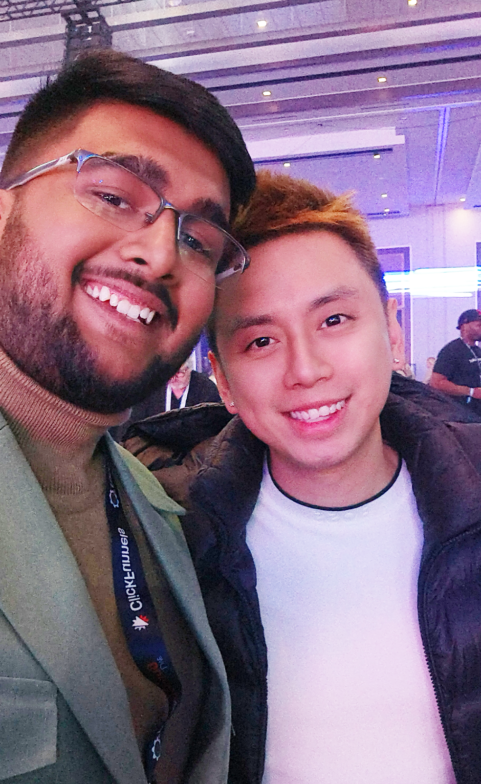 Muzahid with Peng Joon