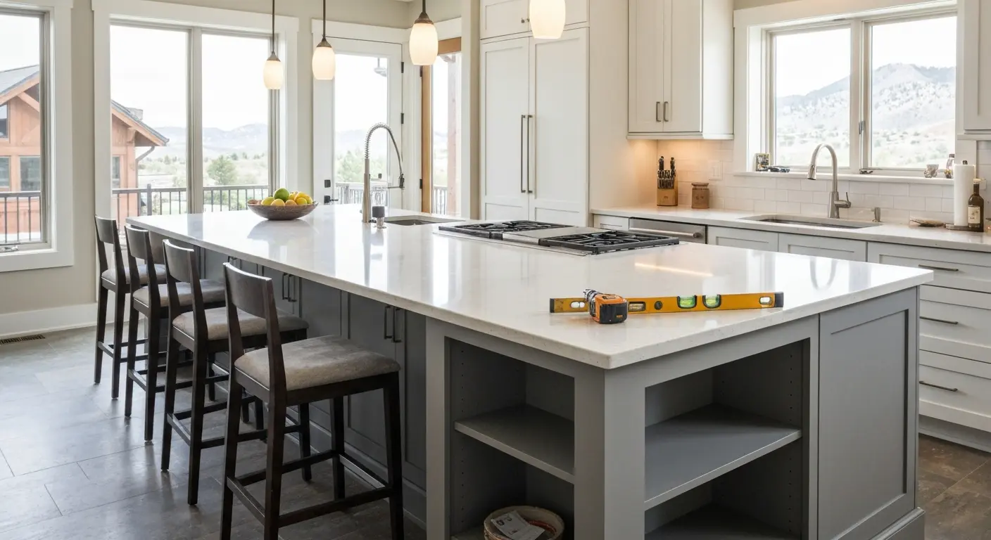 Kitchen island design