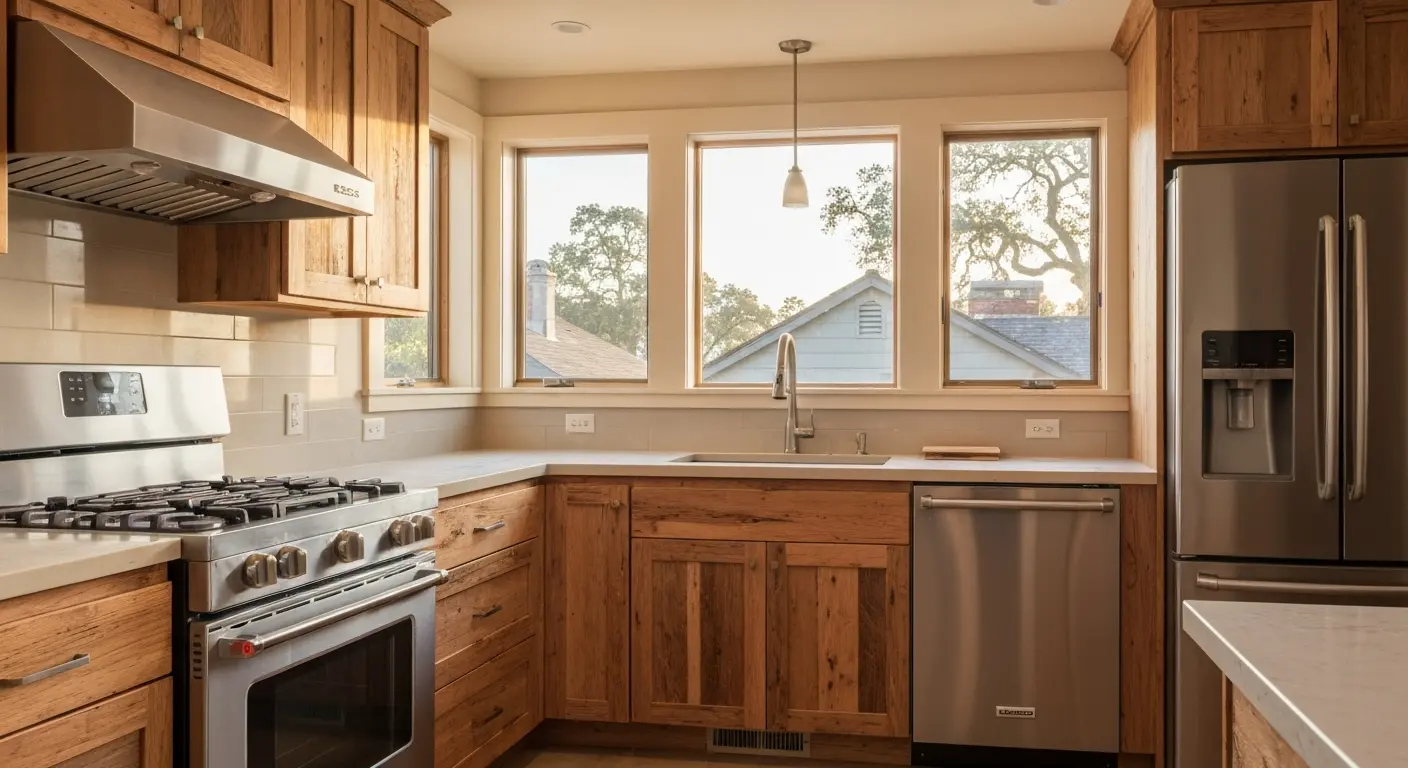 Custom kitchen remodel in Larkspur