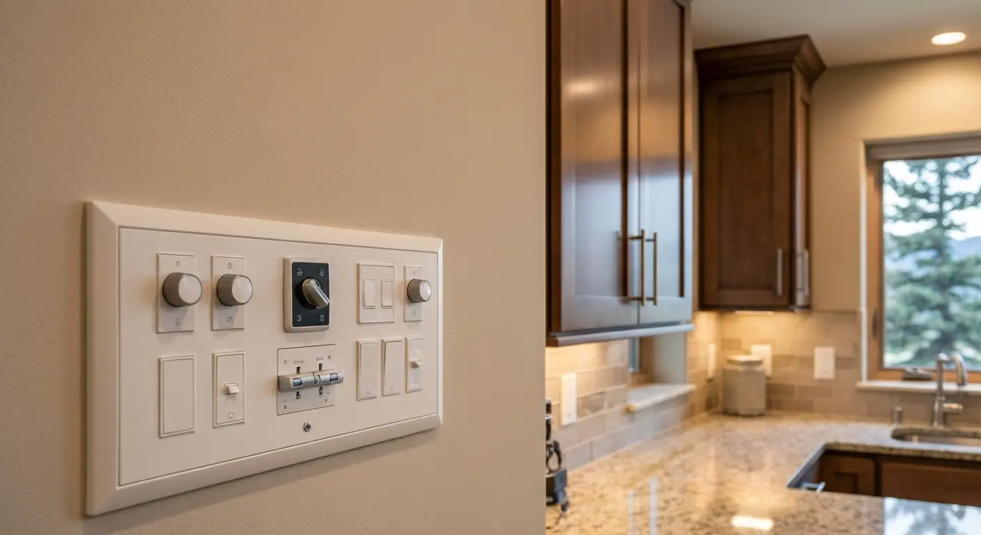 Dimmer controls and smart switches
