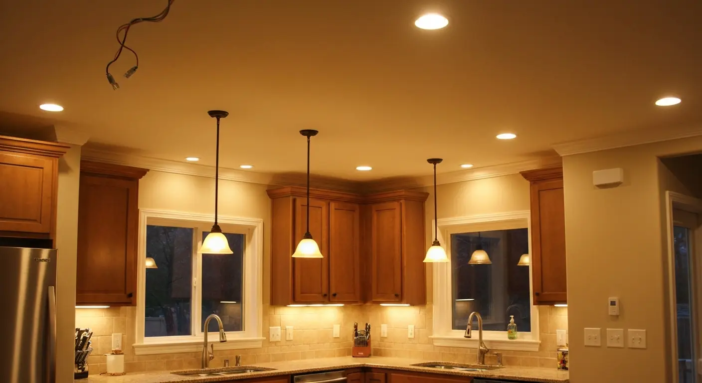 Kitchen lighting design